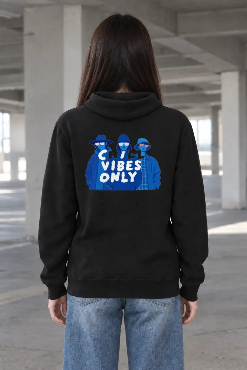 "Chill Vibes Only" Heavy Blend Unisex Pullover Hoodie