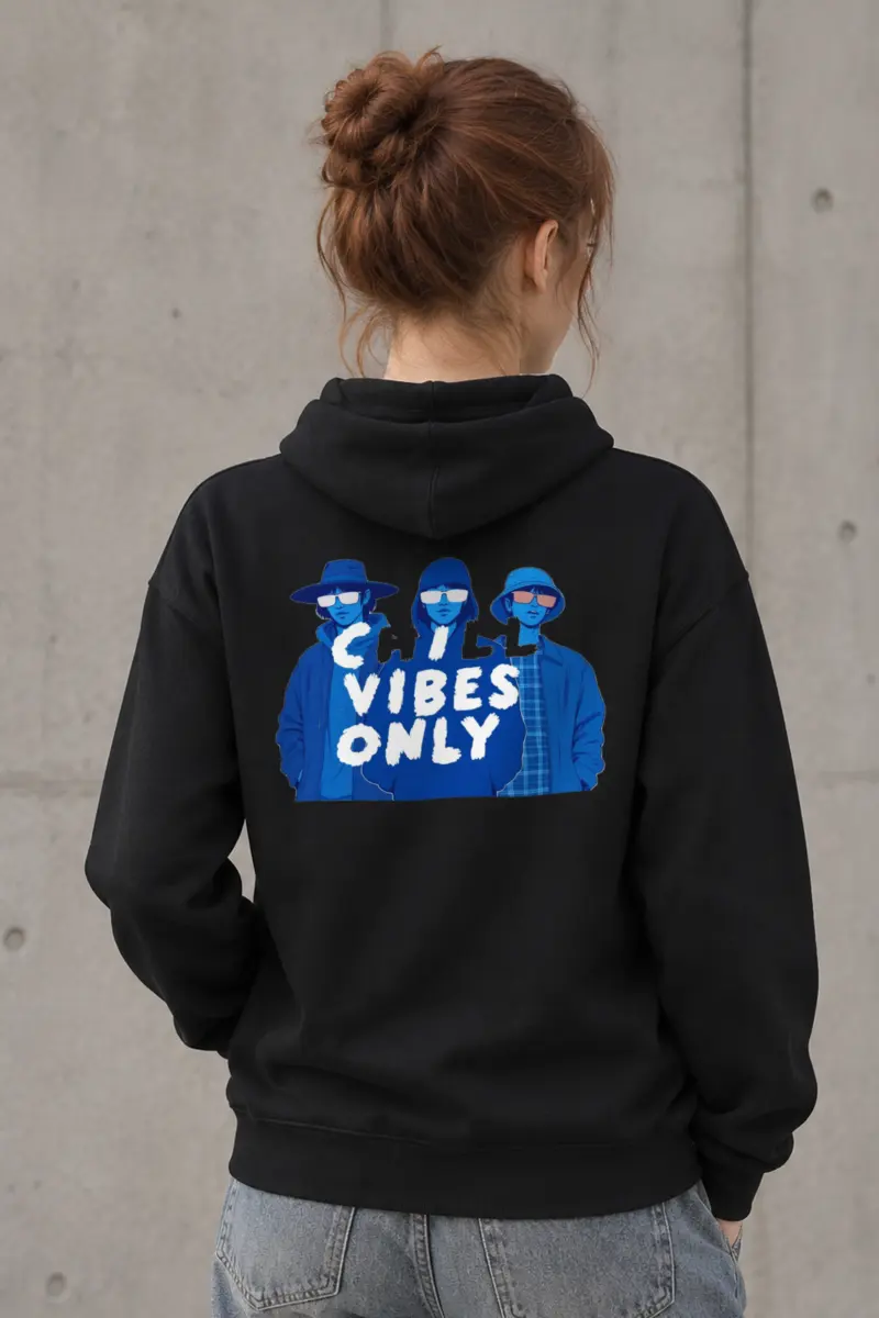 "Chill Vibes Only" Heavy Blend Unisex Pullover Hoodie