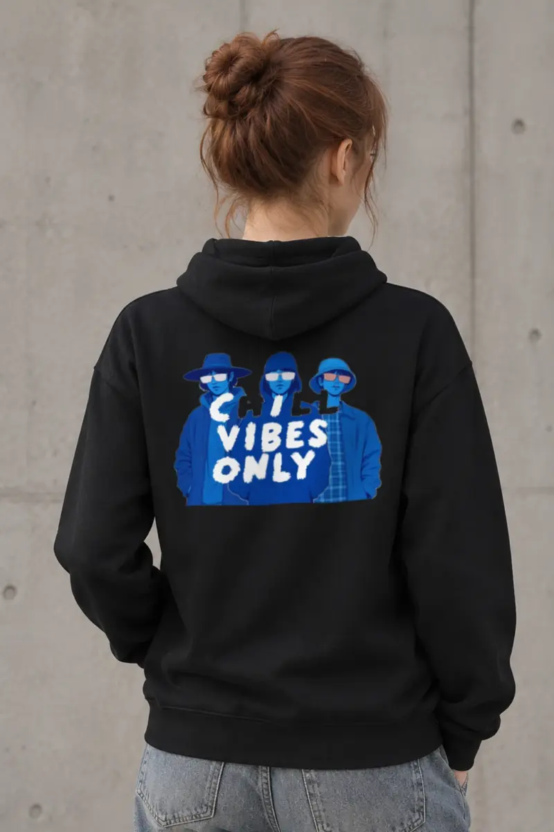 "Chill Vibes Only" Heavy Blend Unisex Pullover Hoodie