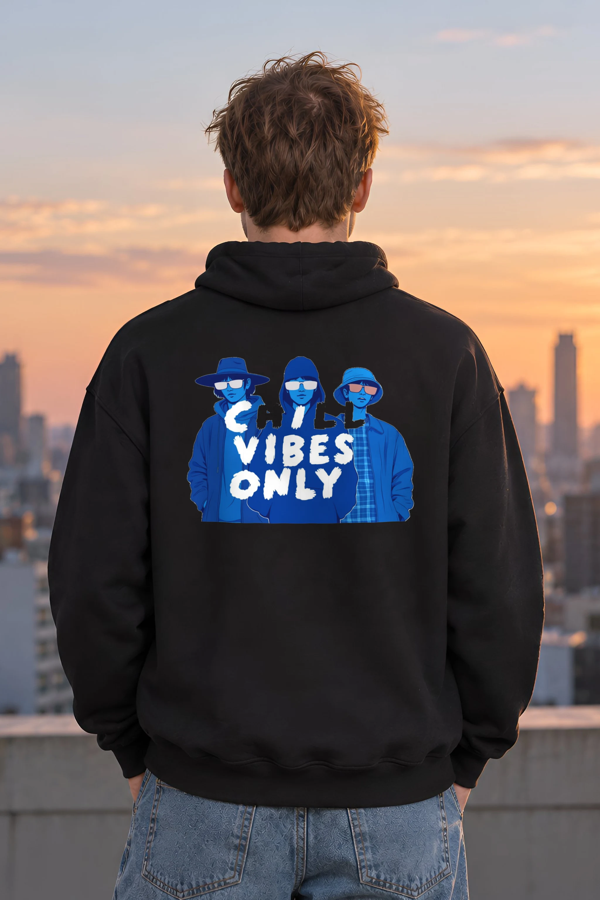 "Chill Vibes Only" 1 Pullover Hoodie