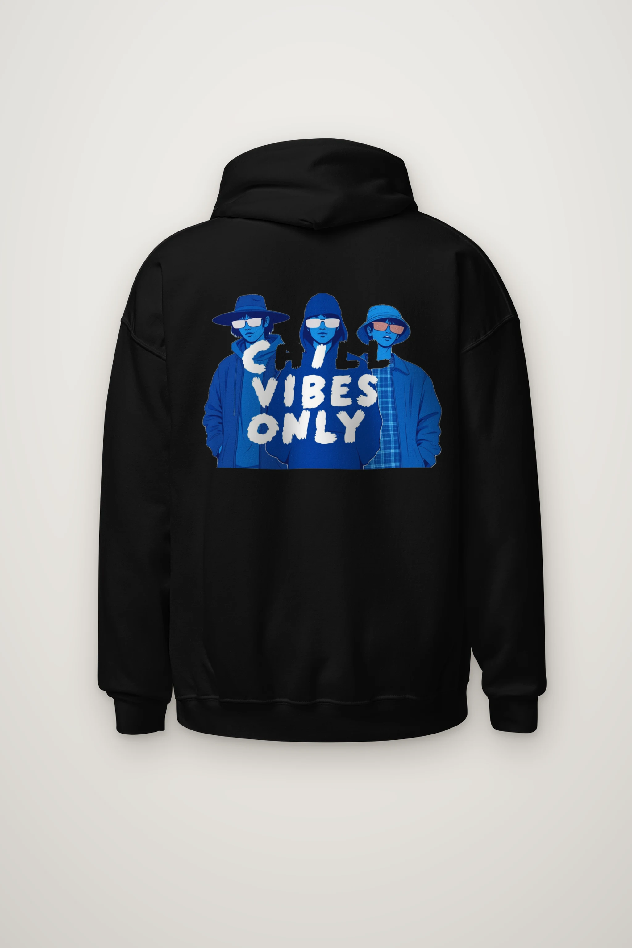 "Chill Vibes Only" Heavy Blend Unisex Pullover Hoodie