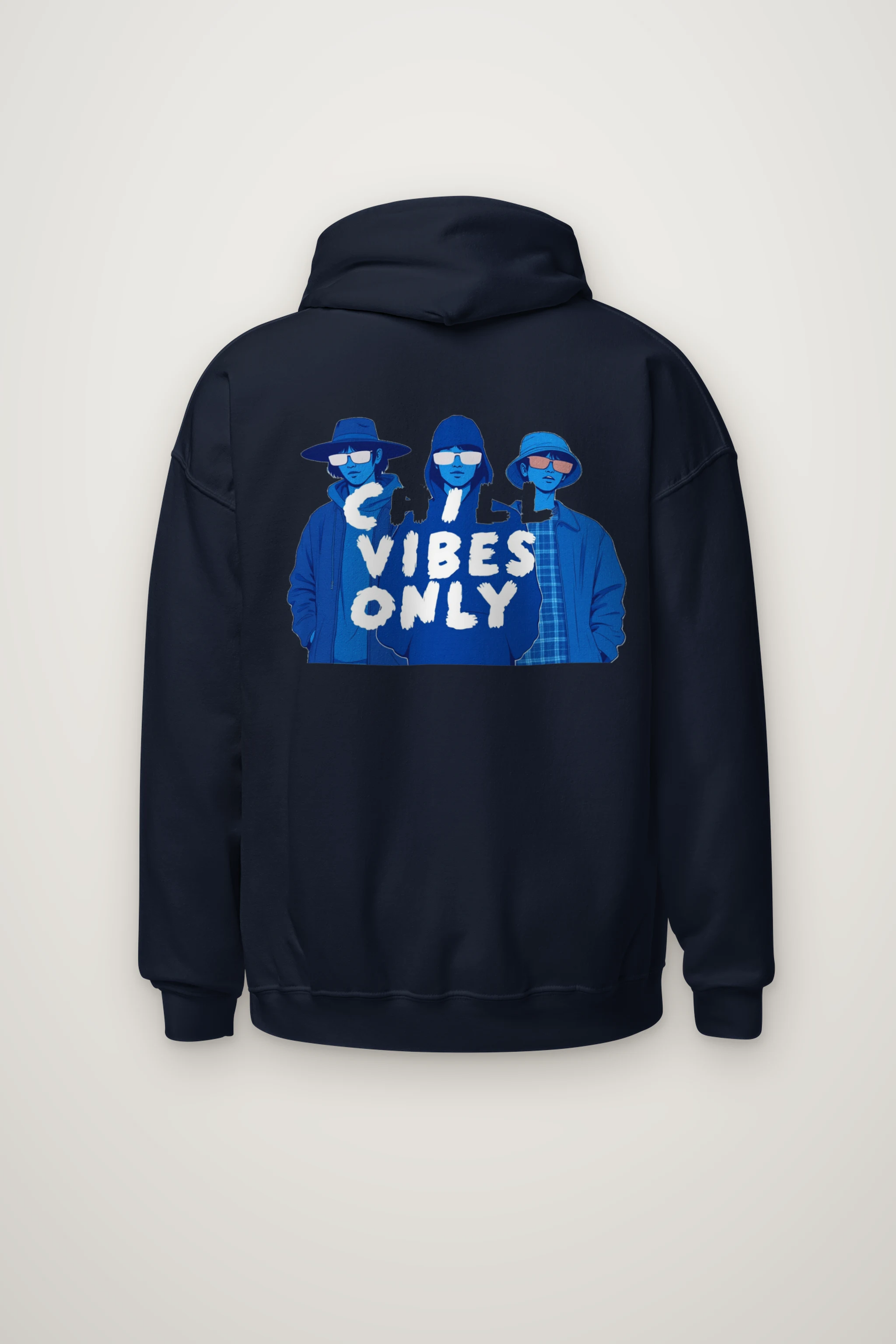 "Chill Vibes Only" Heavy Blend Unisex Pullover Hoodie