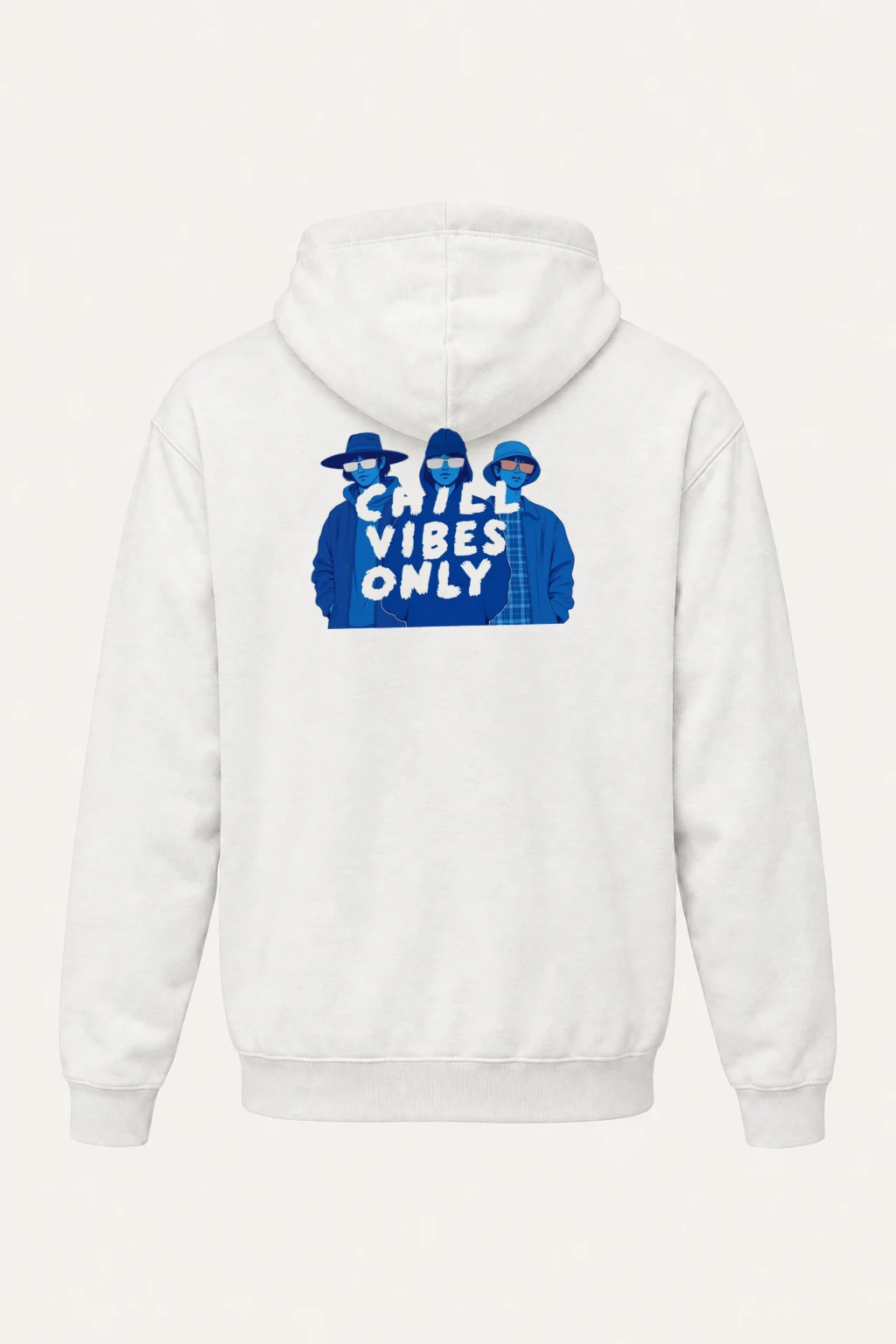 "Chill Vibes Only" Heavy Blend Unisex Pullover Hoodie | Gildan 18500