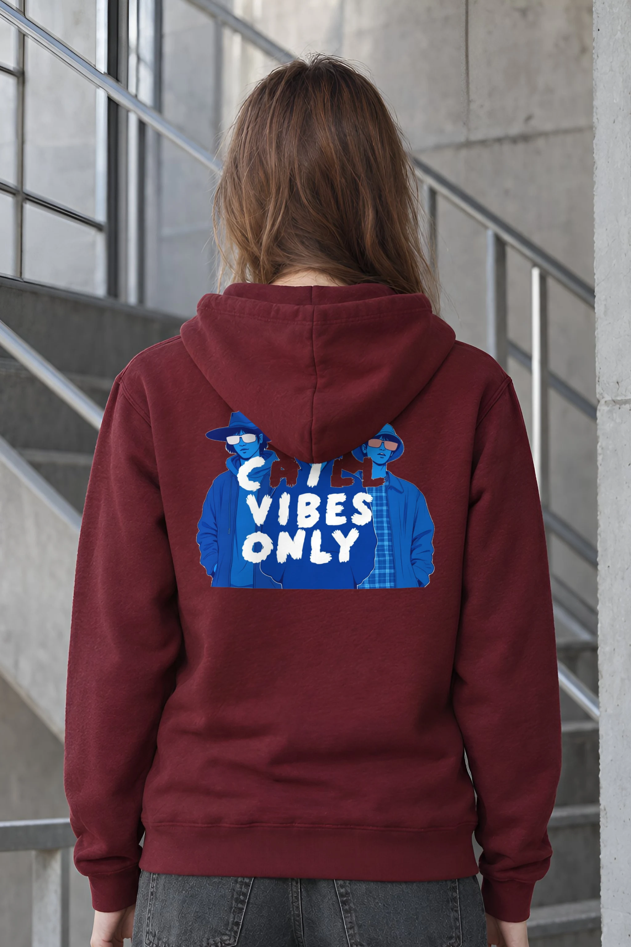 "Chill Vibes Only" 1 Pullover Hoodie