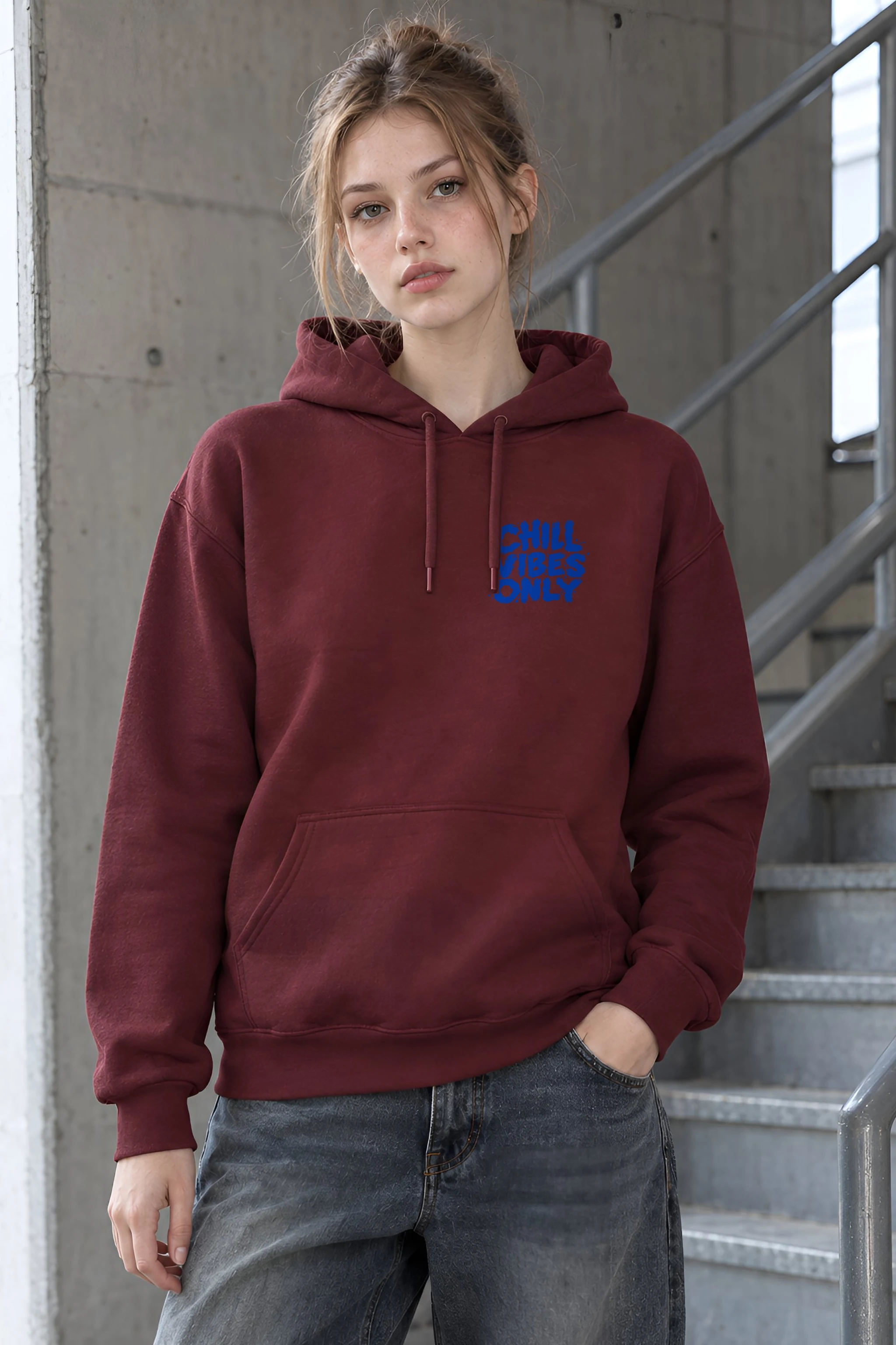 "Chill Vibes Only" 1 Pullover Hoodie