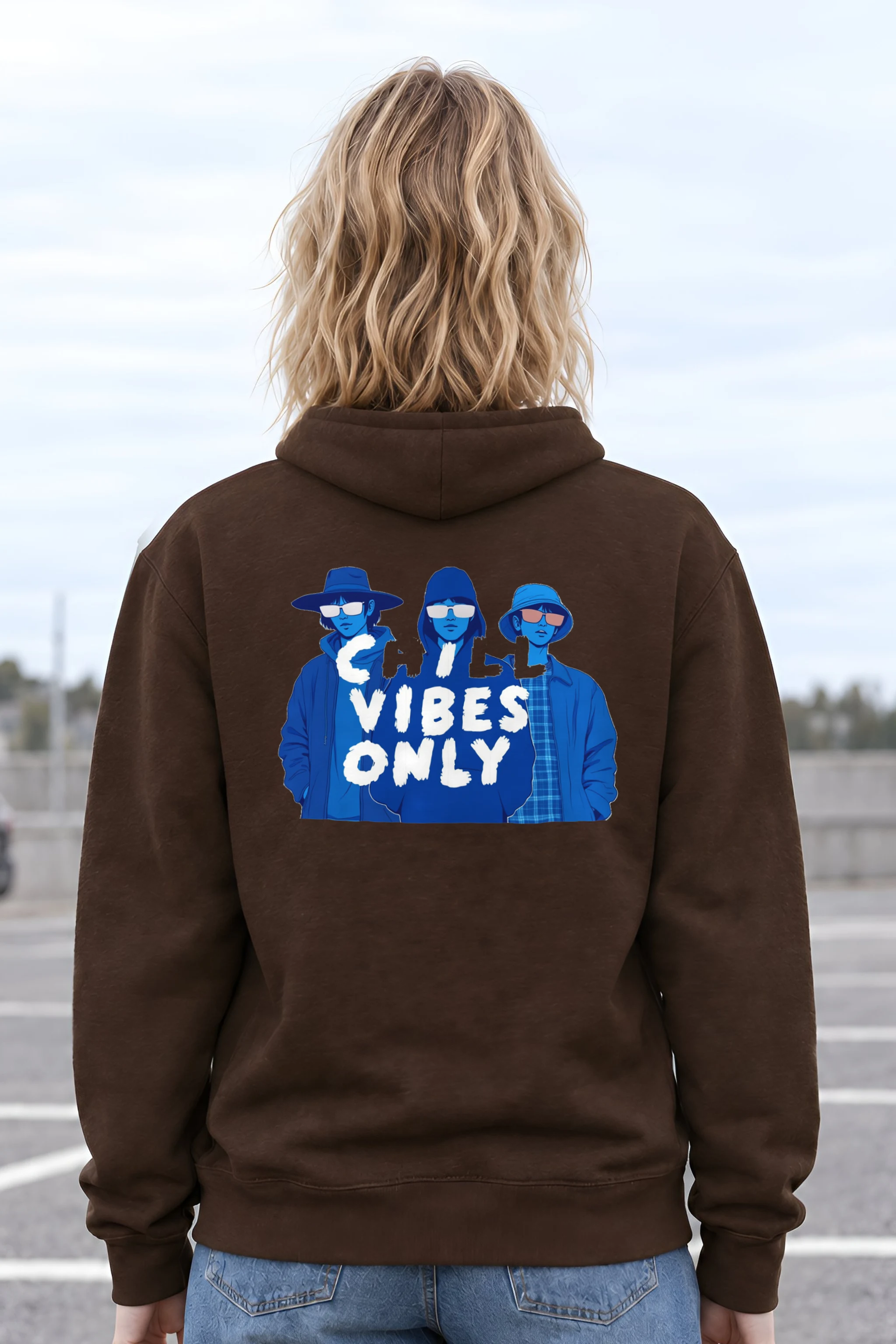"Chill Vibes Only" 1 Pullover Hoodie
