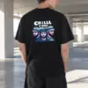 "Chill Vibes Only" Heavyweight Unisex Crewneck T-shirt | Gildan 5000