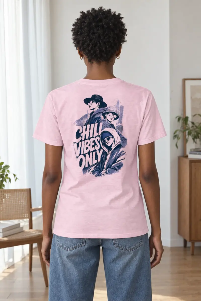 "Chill Vibes Only" Heavyweight Unisex Crewneck T-shirt | Gildan 5000
