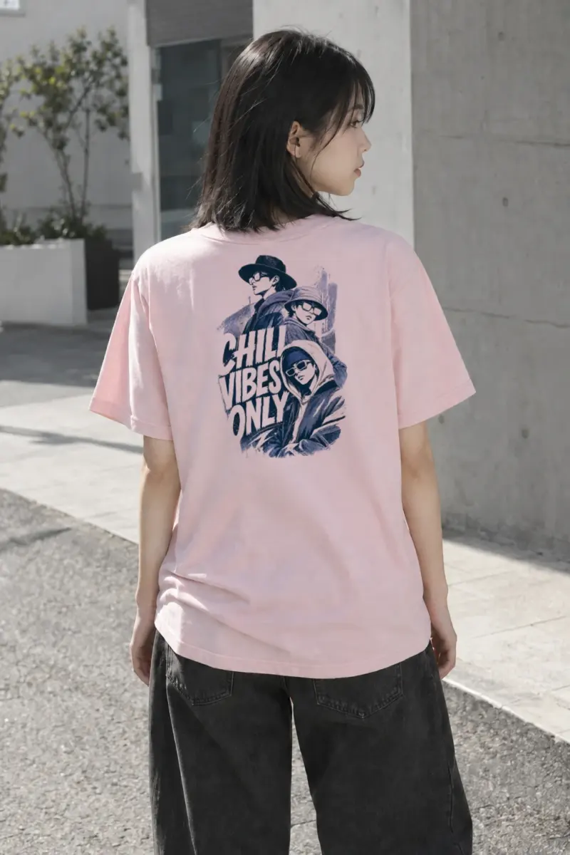 "Chill Vibes Only" Heavyweight Unisex Crewneck T-shirt | Gildan 5000