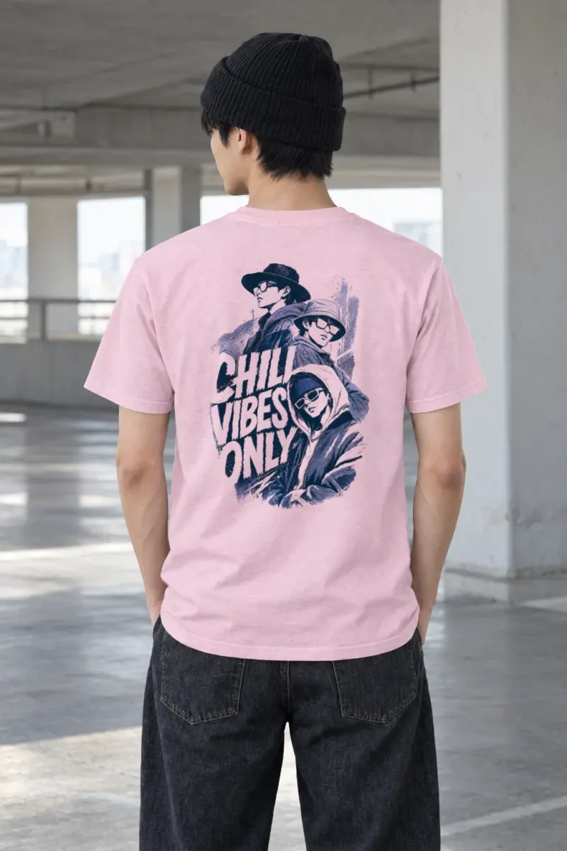 "Chill Vibes Only" Heavyweight Unisex Crewneck T-shirt | Gildan 5000