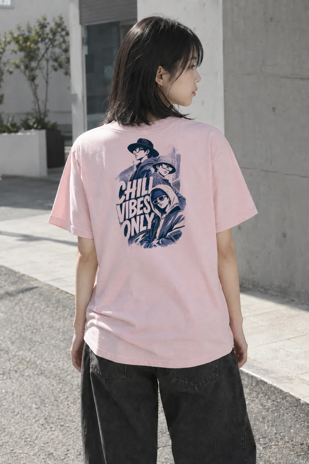 "Chill Vibes Only" Heavyweight Unisex Crewneck T-shirt | Gildan 5000