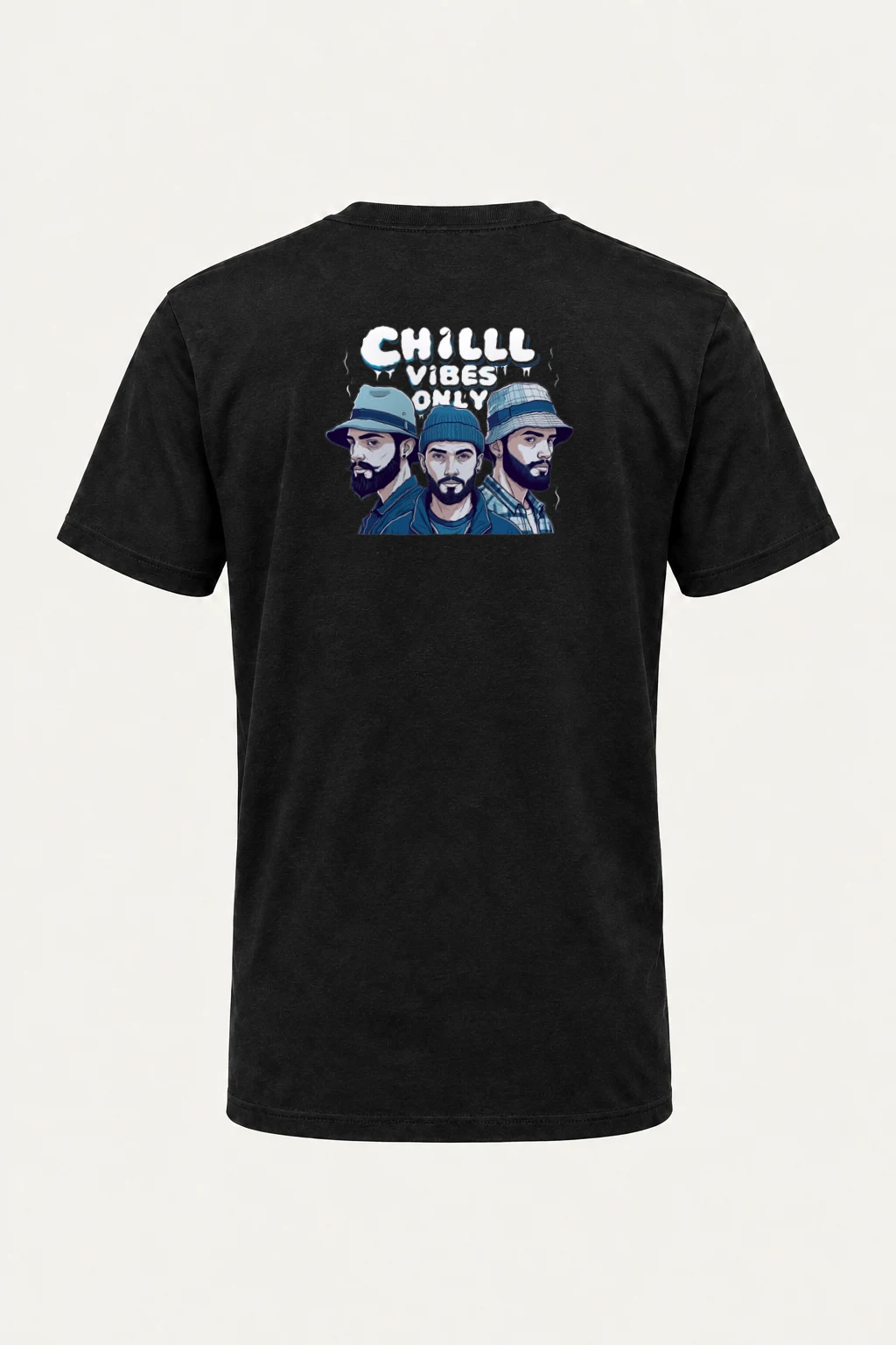 "Chill Vibes Only" Heavyweight Unisex Crewneck T-shirt | Gildan 5000
