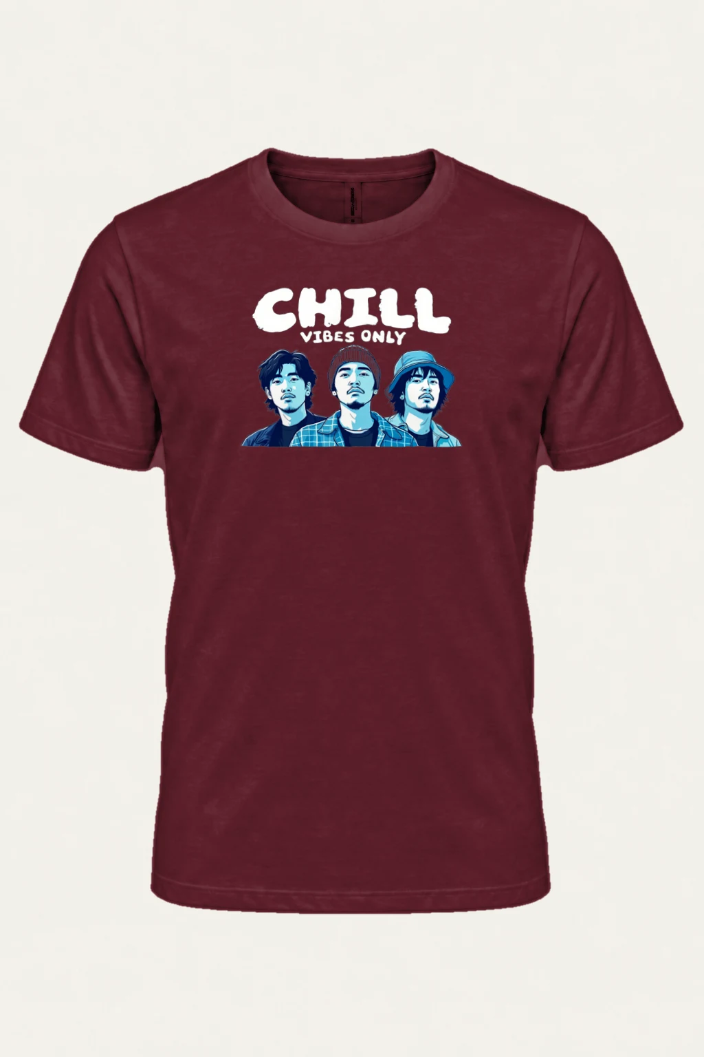 "Chill Vibes Only" Heavyweight Unisex Crewneck T-shirt | Gildan 5000
