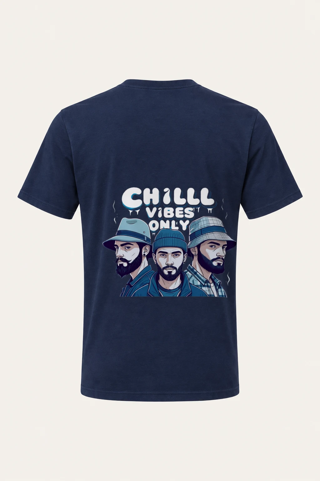 "Chill Vibes Only" Heavyweight Unisex Crewneck T-shirt | Gildan 5000