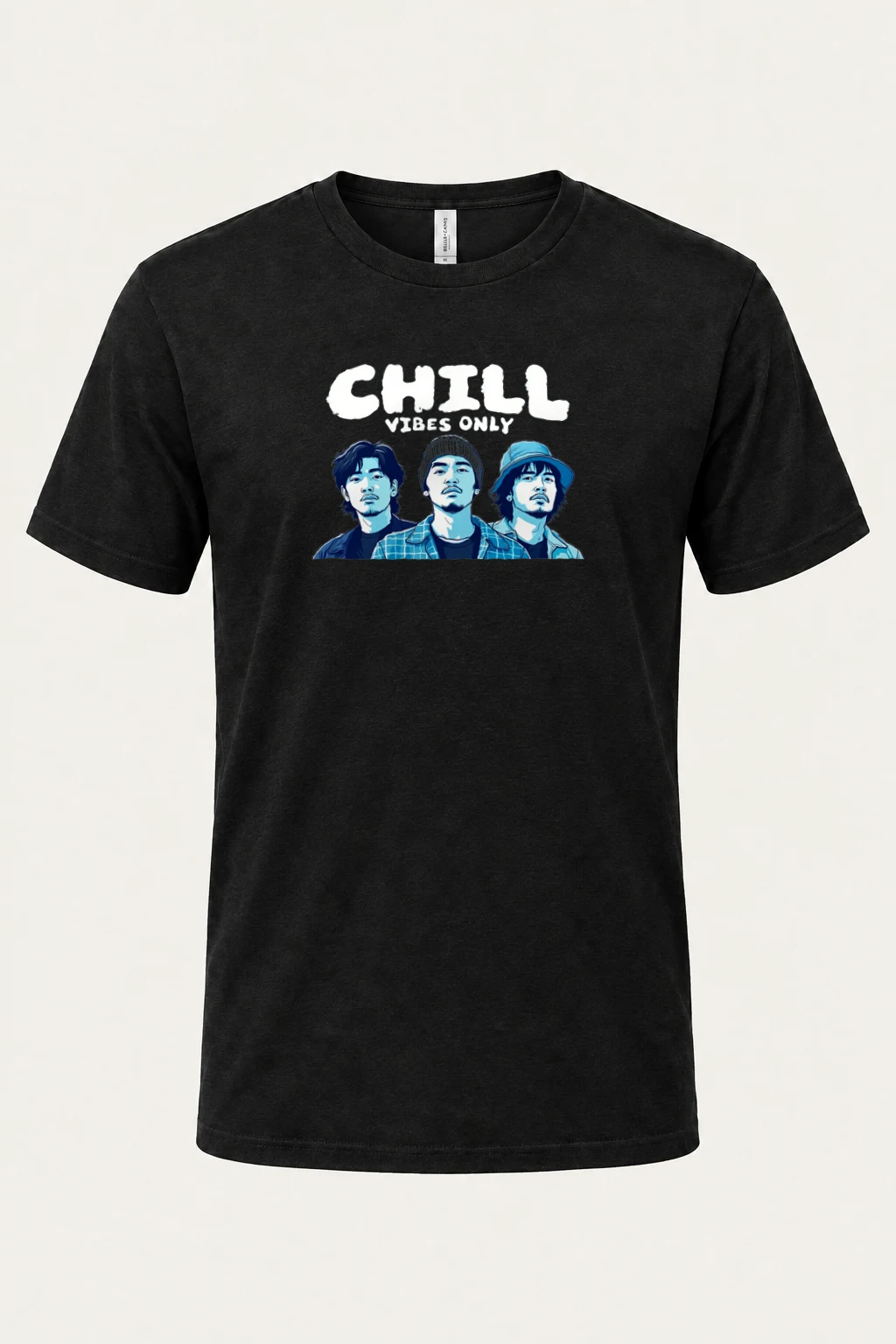 "Chill Vibes Only" Heavyweight Unisex Crewneck T-shirt | Gildan 5000