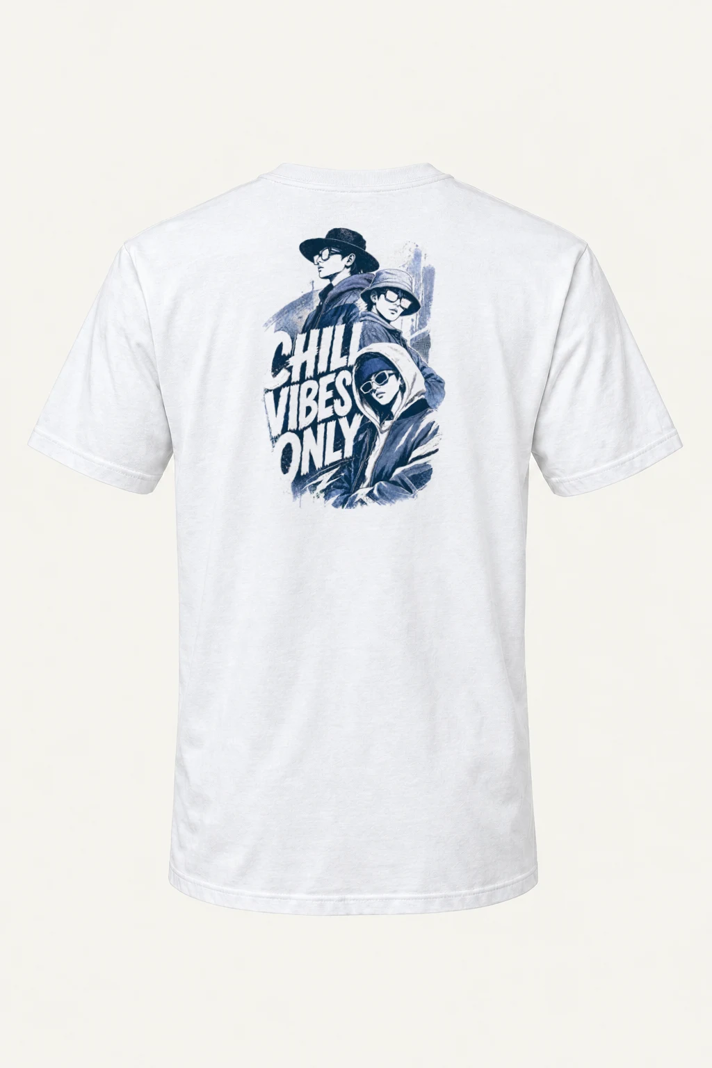 "Chill Vibes Only" Heavyweight Unisex Crewneck T-shirt | Gildan 5000