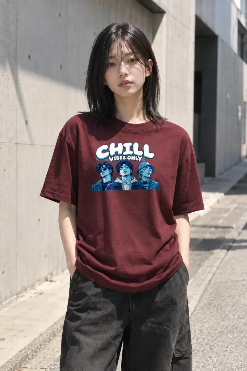 "Chill Vibes Only" Heavyweight Unisex Crewneck T-shirt | Gildan 5000
