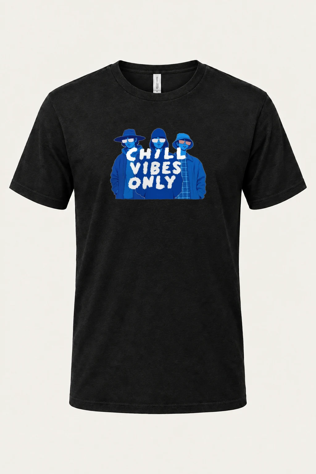 "Chill Vibes Only" Heavyweight Unisex Crewneck T-shirt | Gildan 5000