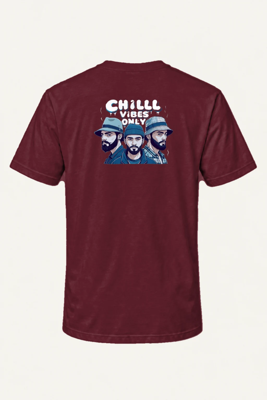 "Chill Vibes Only" Heavyweight Unisex Crewneck T-shirt | Gildan 5000