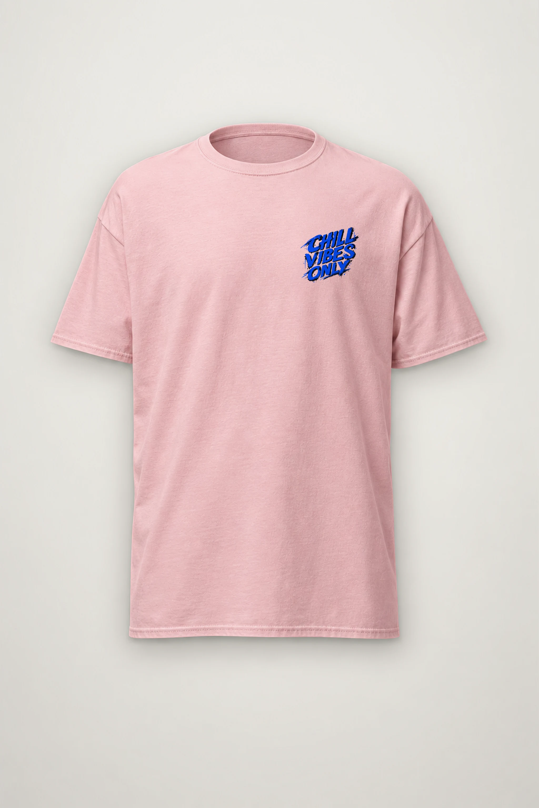 "Chill Vibes Only" Heavyweight Unisex Crewneck T-shirt