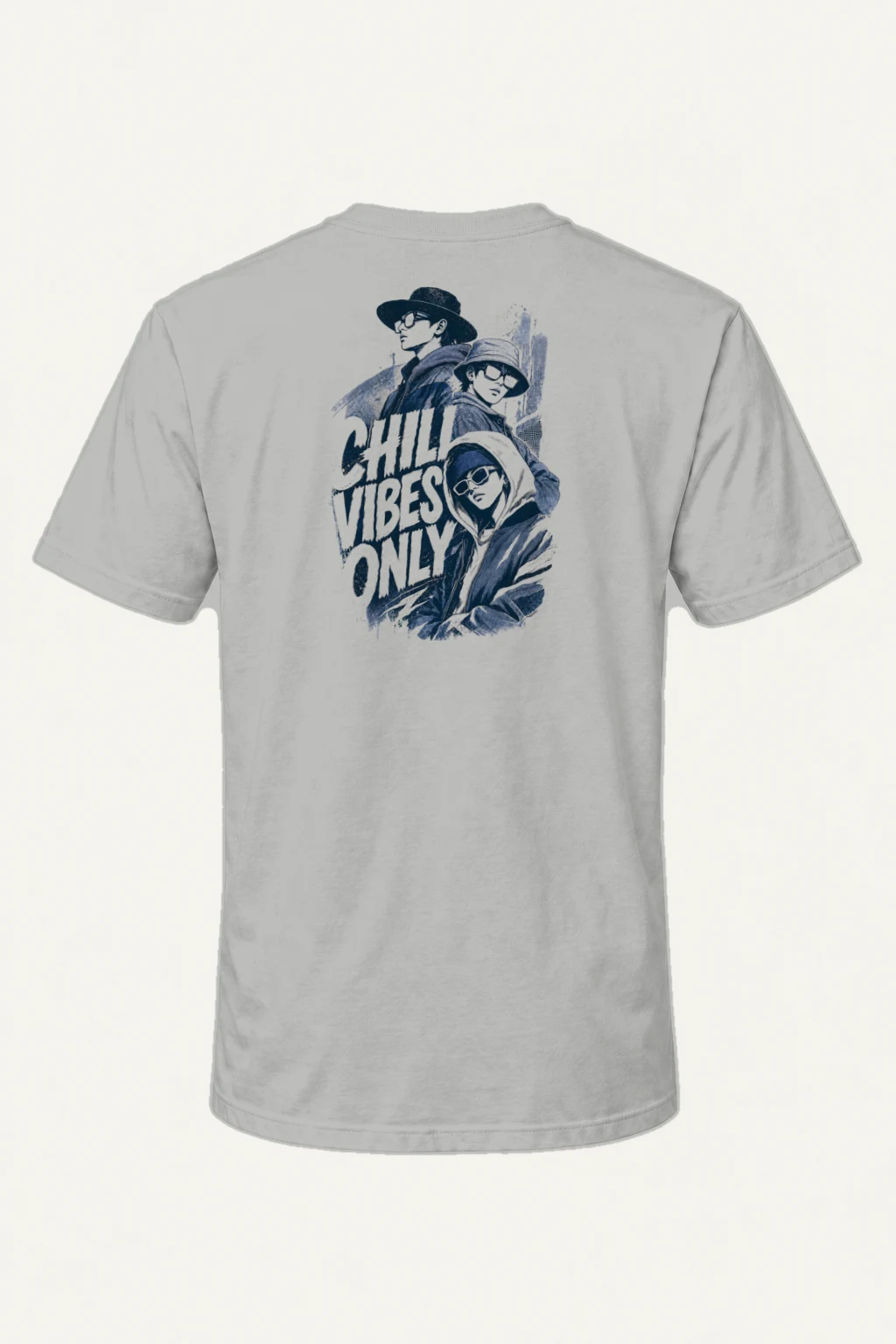 "Chill Vibes Only" Heavyweight Unisex Crewneck T-shirt | Gildan 5000
