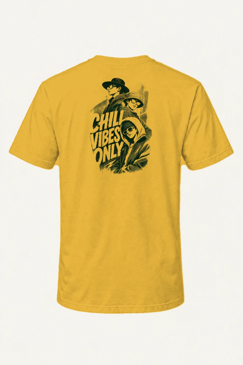"Chill Vibes Only" Heavyweight Unisex Crewneck T-shirt | Gildan 5000