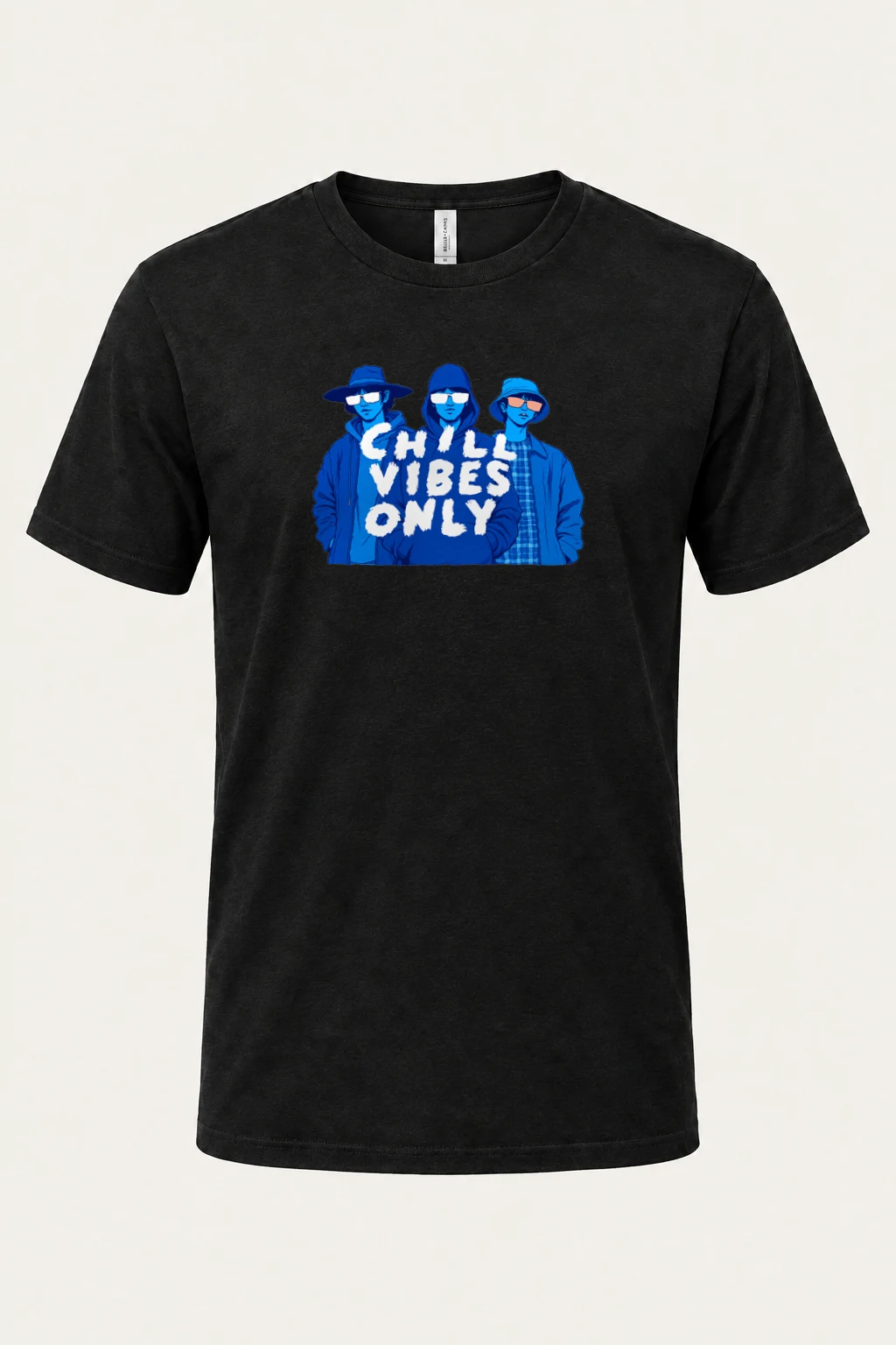 "Chill Vibes Only" Heavyweight Unisex Crewneck T-shirt | Gildan 5000