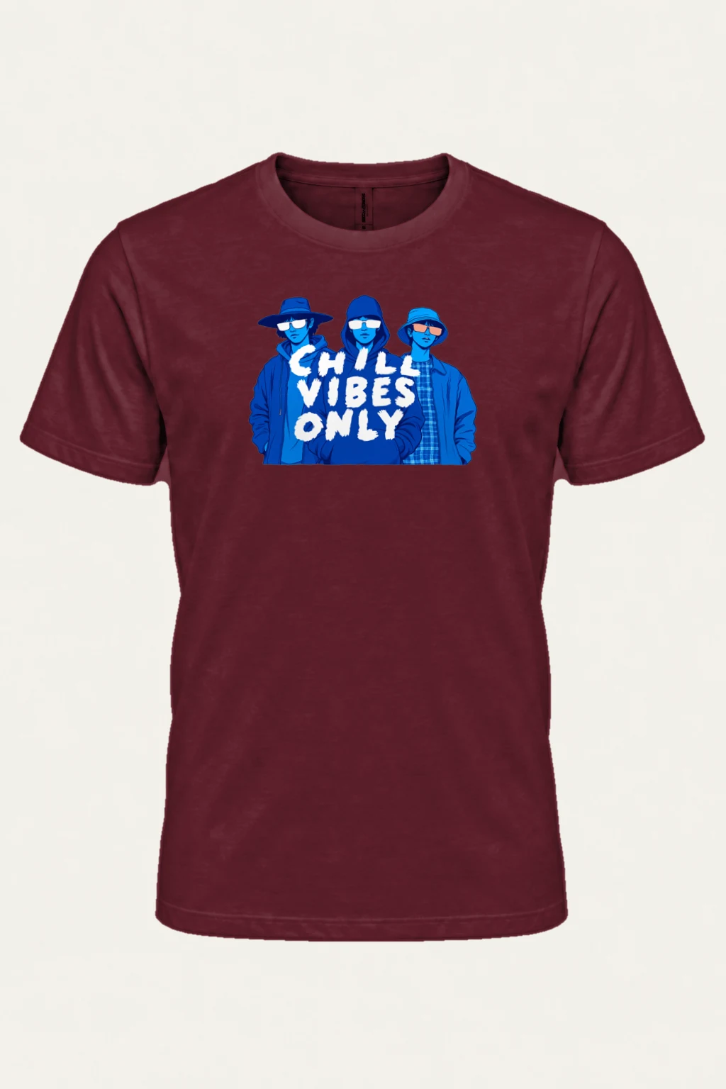 "Chill Vibes Only" Heavyweight Unisex Crewneck T-shirt | Gildan 5000