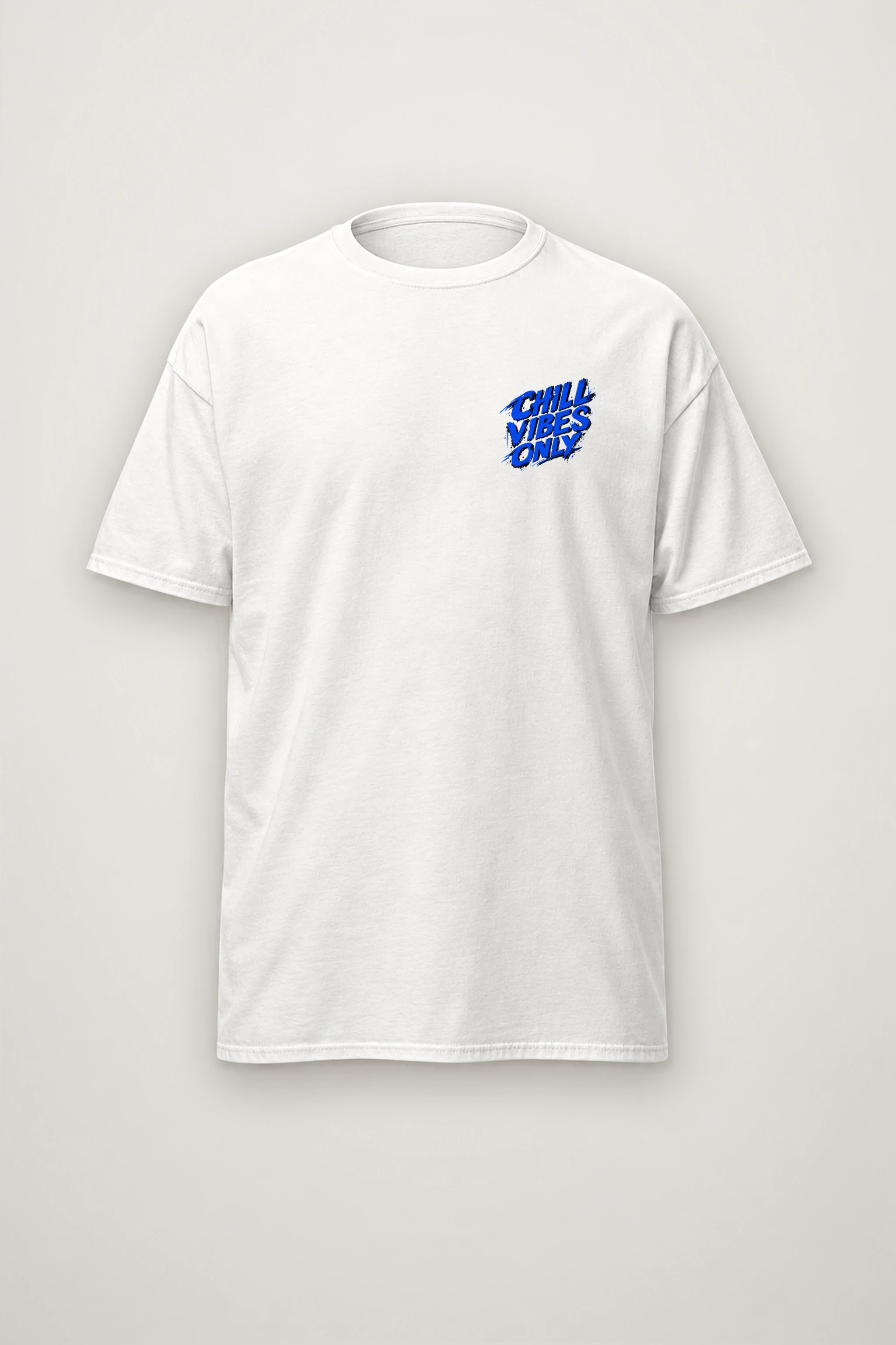 "Chill Vibes Only" Heavyweight Unisex Crewneck T-shirt