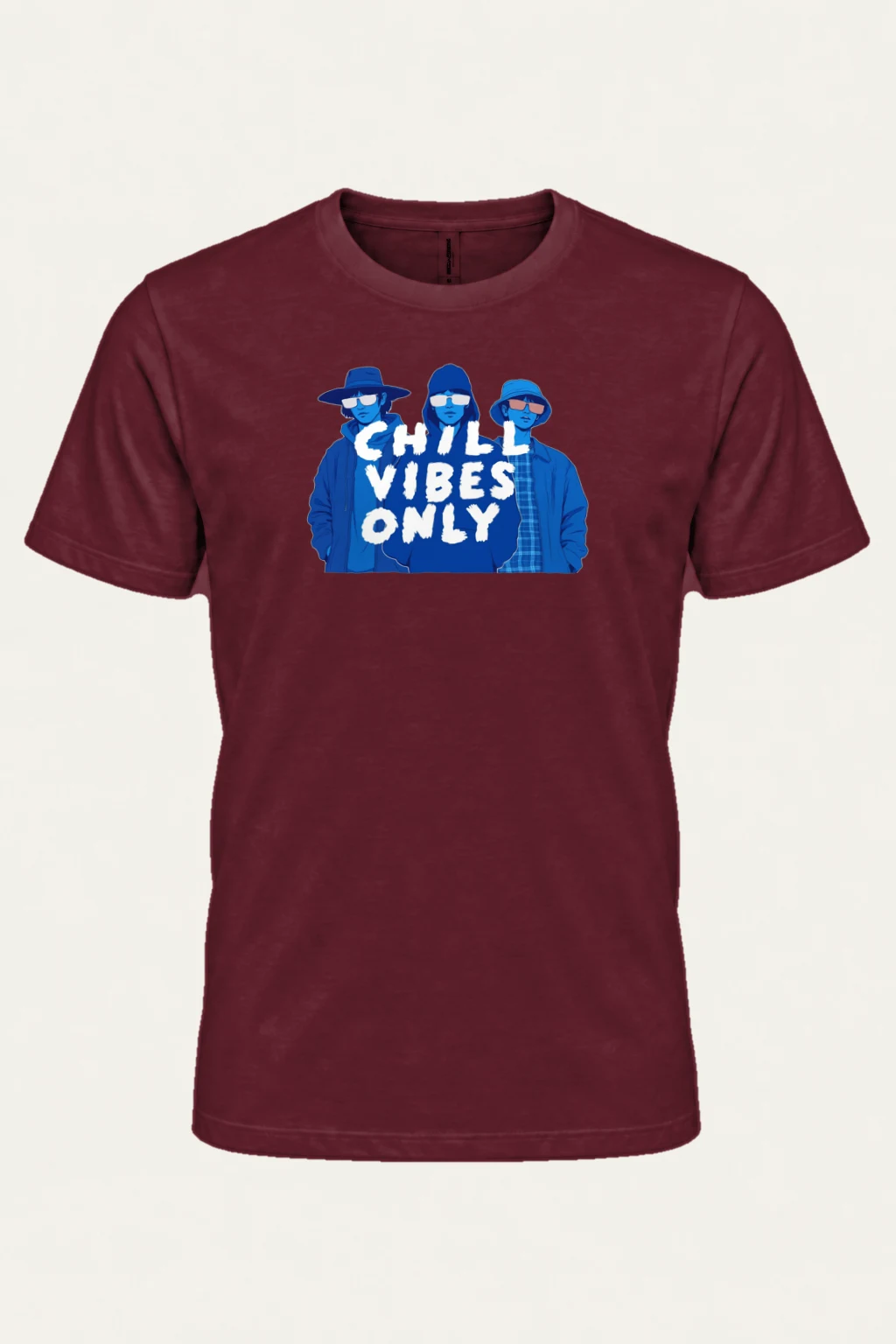"Chill Vibes Only" Heavyweight Unisex Crewneck T-shirt | Gildan 5000