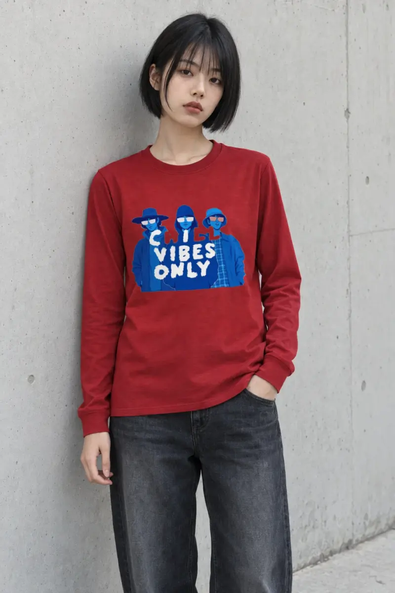 "Chill Vibes Only" Unisex Longsleeve T-shirt