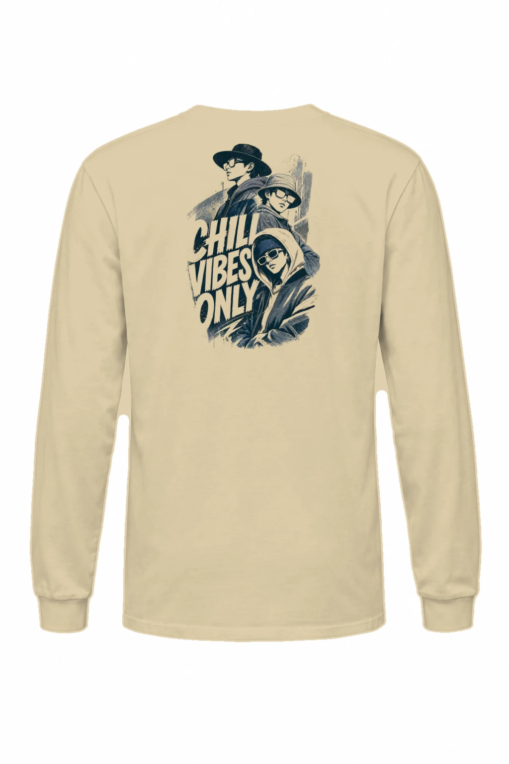 "Chill Vibes Only" Unisex Longsleeve T-shirt | Gildan 2400