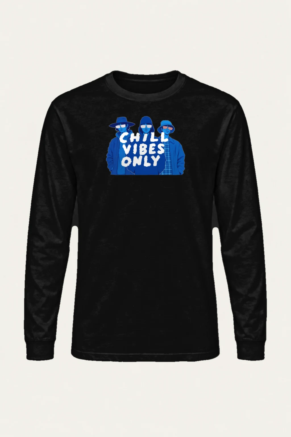 "Chill Vibes Only" Unisex Longsleeve T-shirt | Gildan 2400