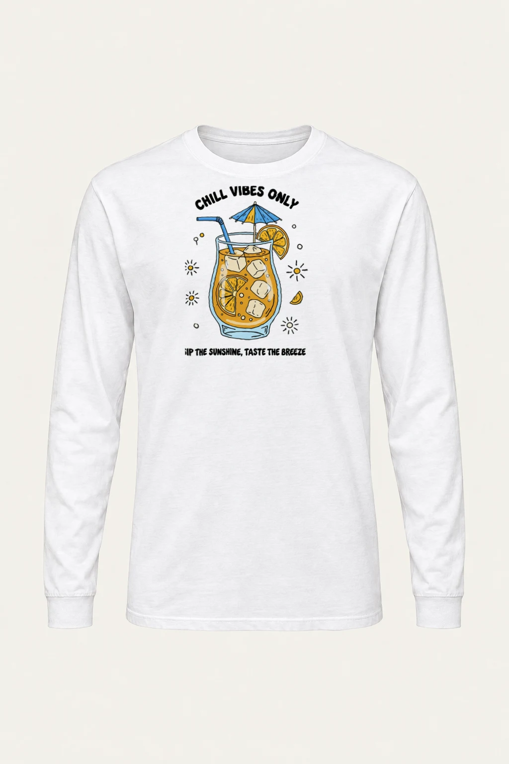 "Chill Vibes Only" Unisex Longsleeve T-shirt | Gildan 2400