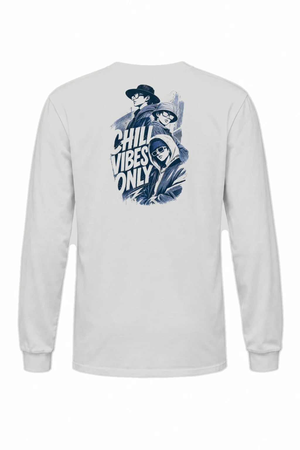 "Chill Vibes Only" Unisex Longsleeve T-shirt | Gildan 2400