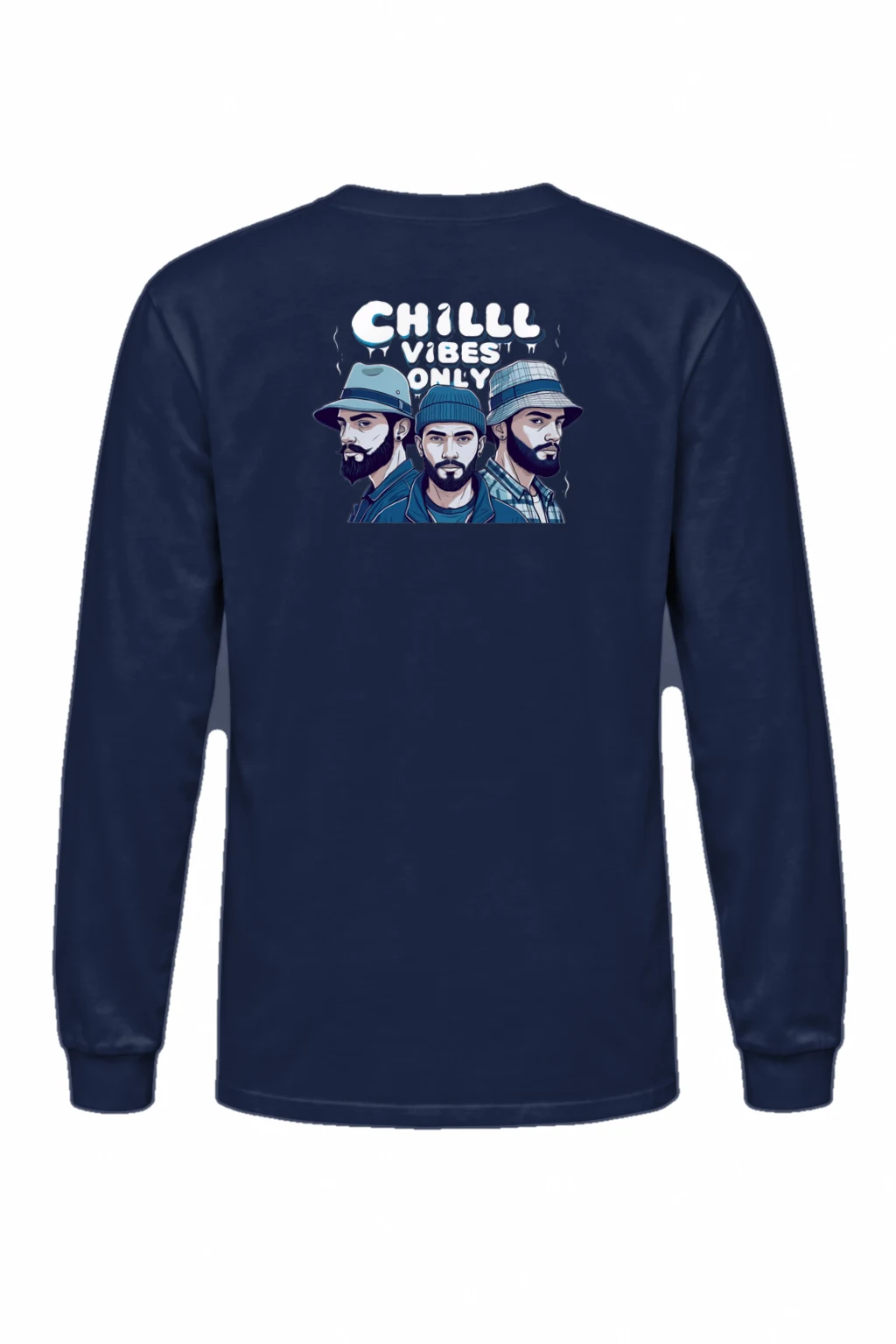 "Chill Vibes Only" Unisex Longsleeve T-shirt | Gildan 2400