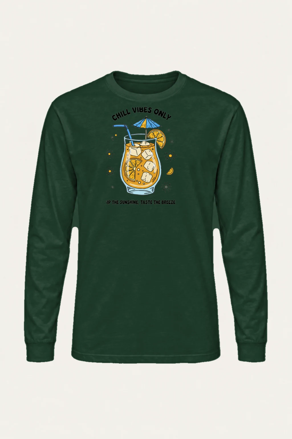 "Chill Vibes Only" Unisex Longsleeve T-shirt | Gildan 2400