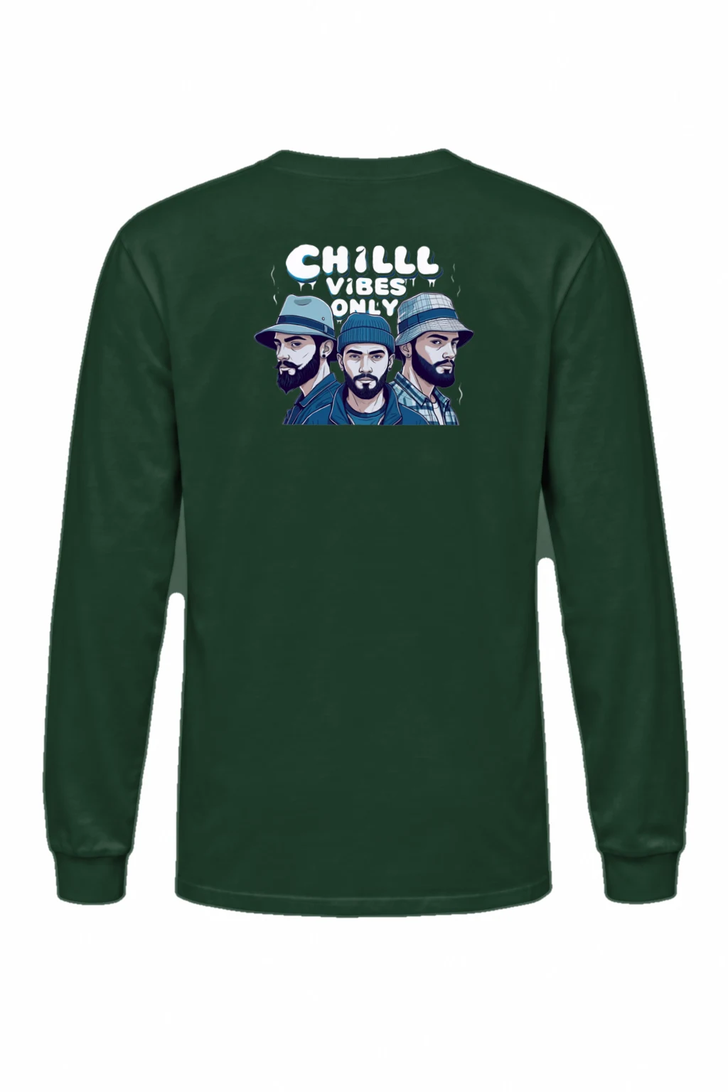 "Chill Vibes Only" Unisex Longsleeve T-shirt | Gildan 2400