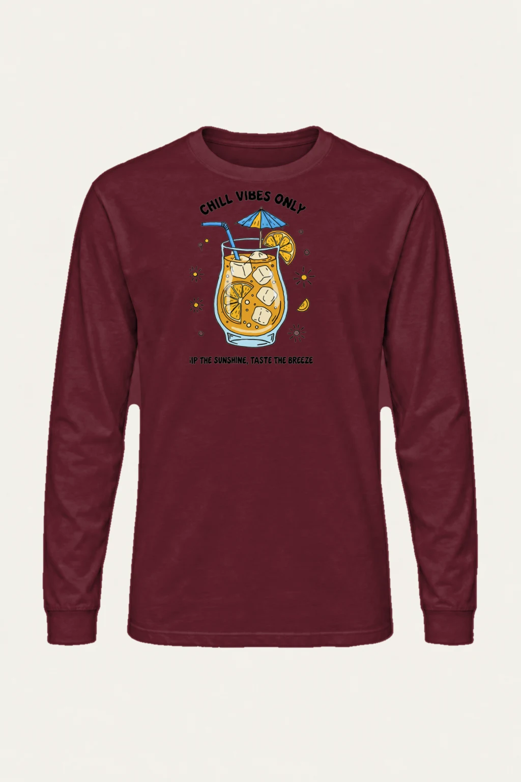 "Chill Vibes Only" Unisex Longsleeve T-shirt | Gildan 2400