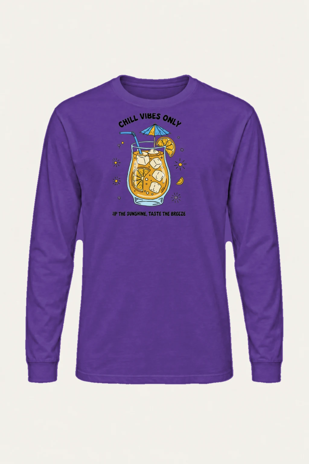 "Chill Vibes Only" Unisex Longsleeve T-shirt | Gildan 2400