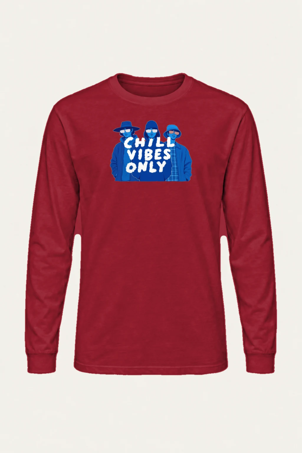 "Chill Vibes Only" Unisex Longsleeve T-shirt | Gildan 2400