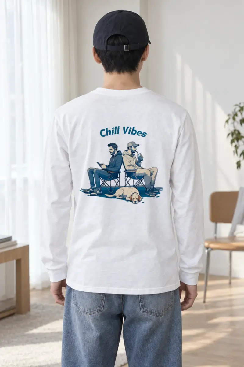 "Chill Vibes" Unisex Longsleeve T-shirt