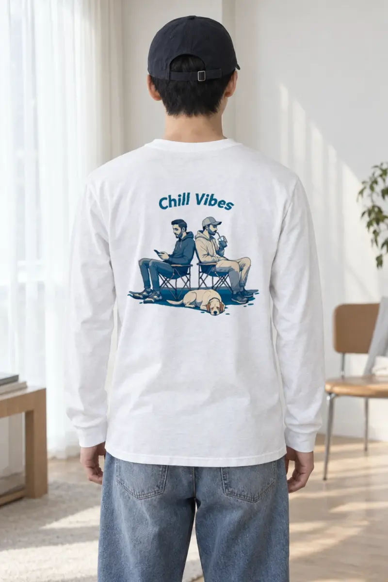 "Chill Vibes" Unisex Longsleeve T-shirt