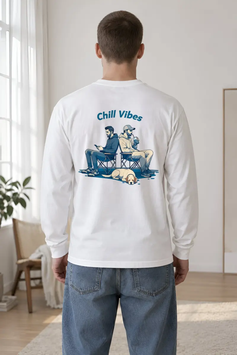 "Chill Vibes" Unisex Longsleeve T-shirt