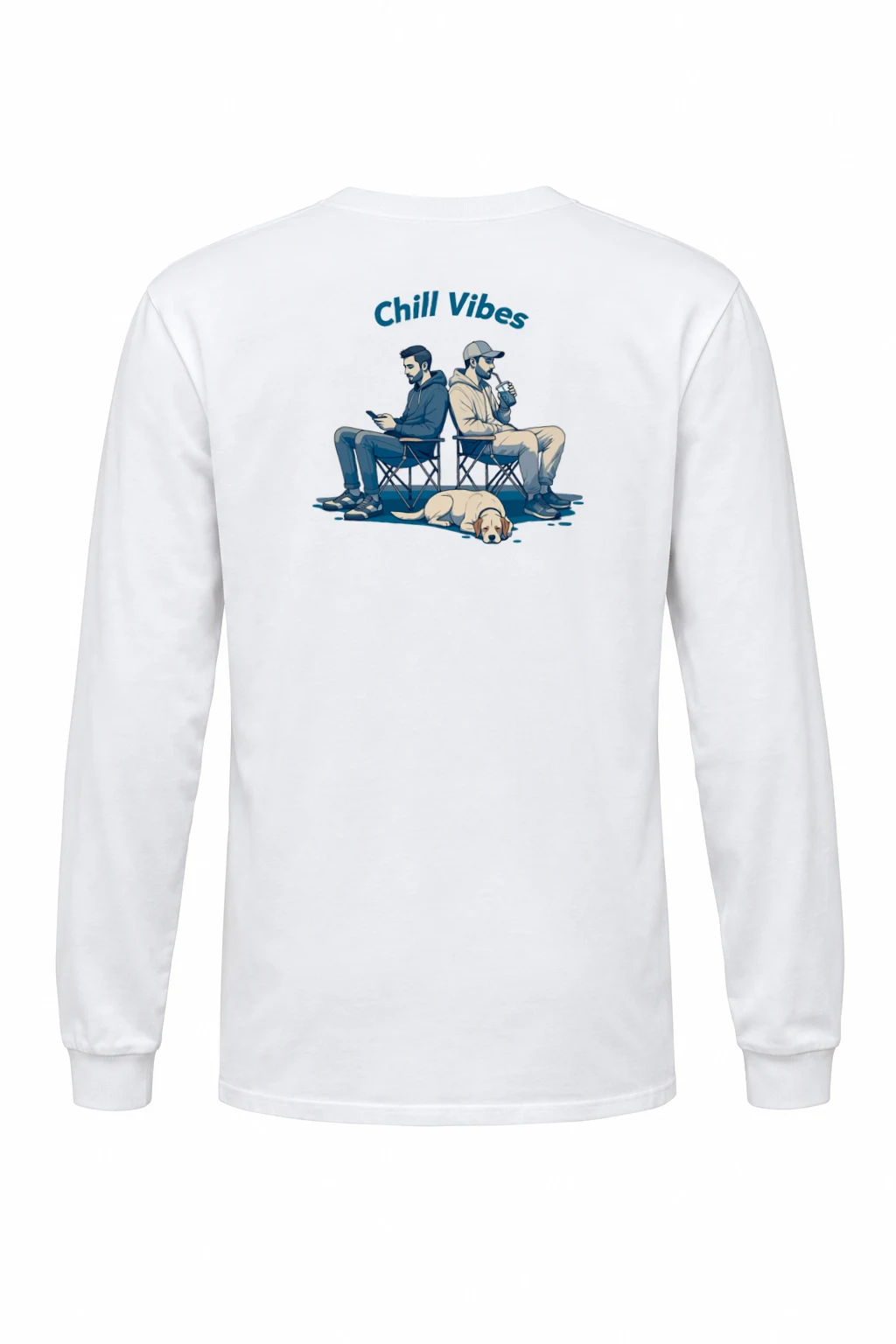 "Chill Vibes" Unisex Longsleeve T-shirt | Gildan 2400