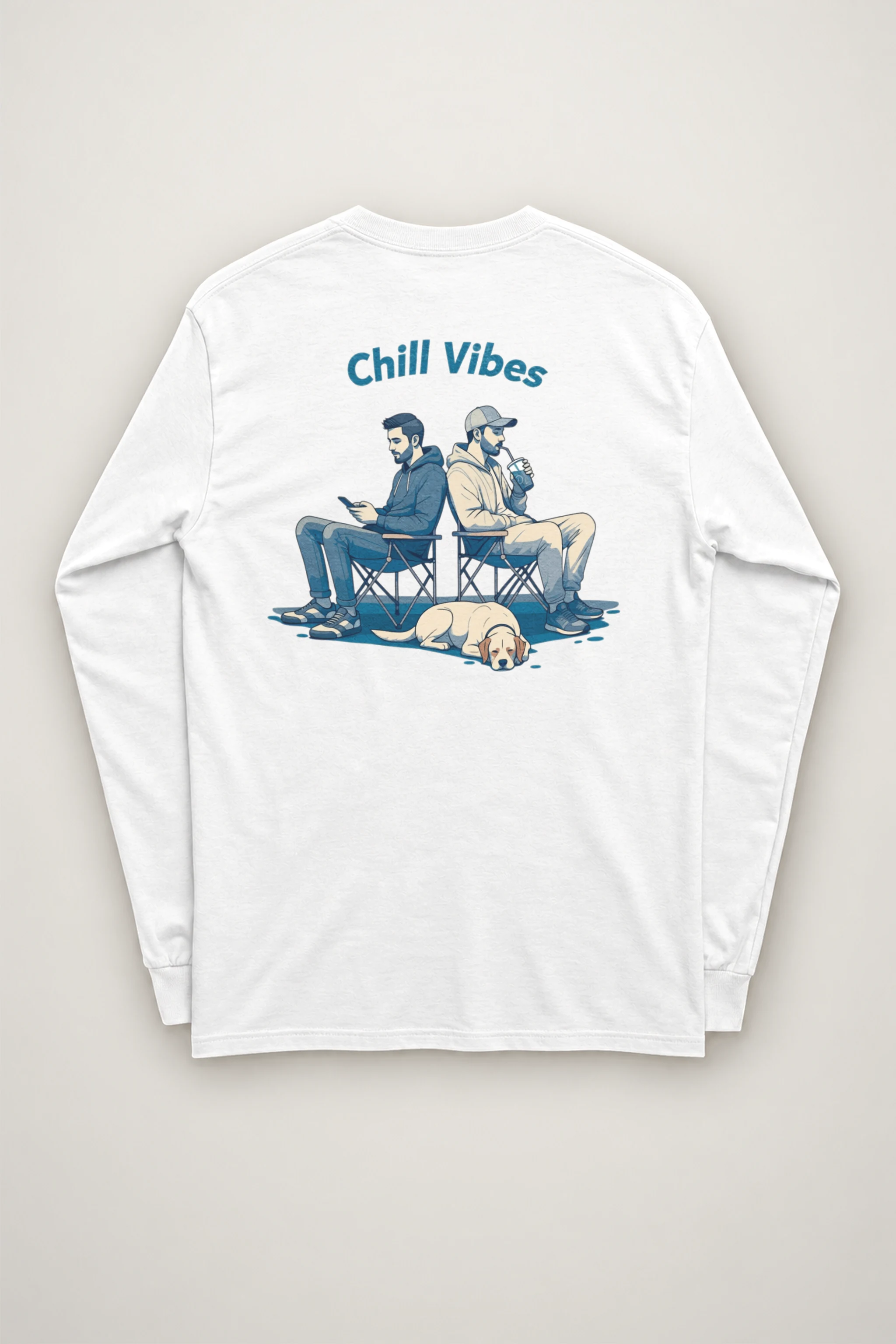 "Chill Vibes" Unisex Longsleeve T-shirt
