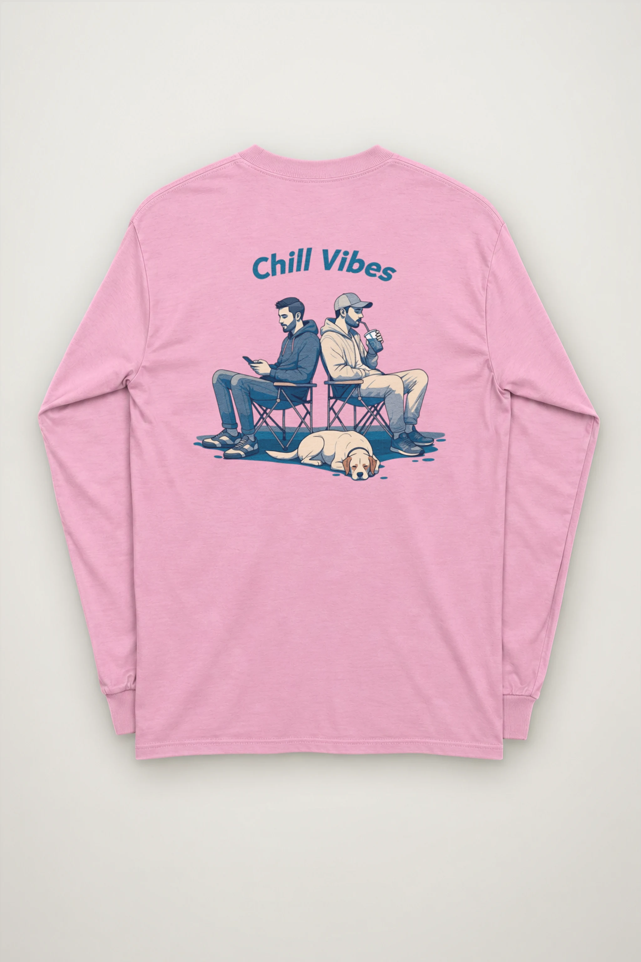 "Chill Vibes" Unisex Longsleeve T-shirt