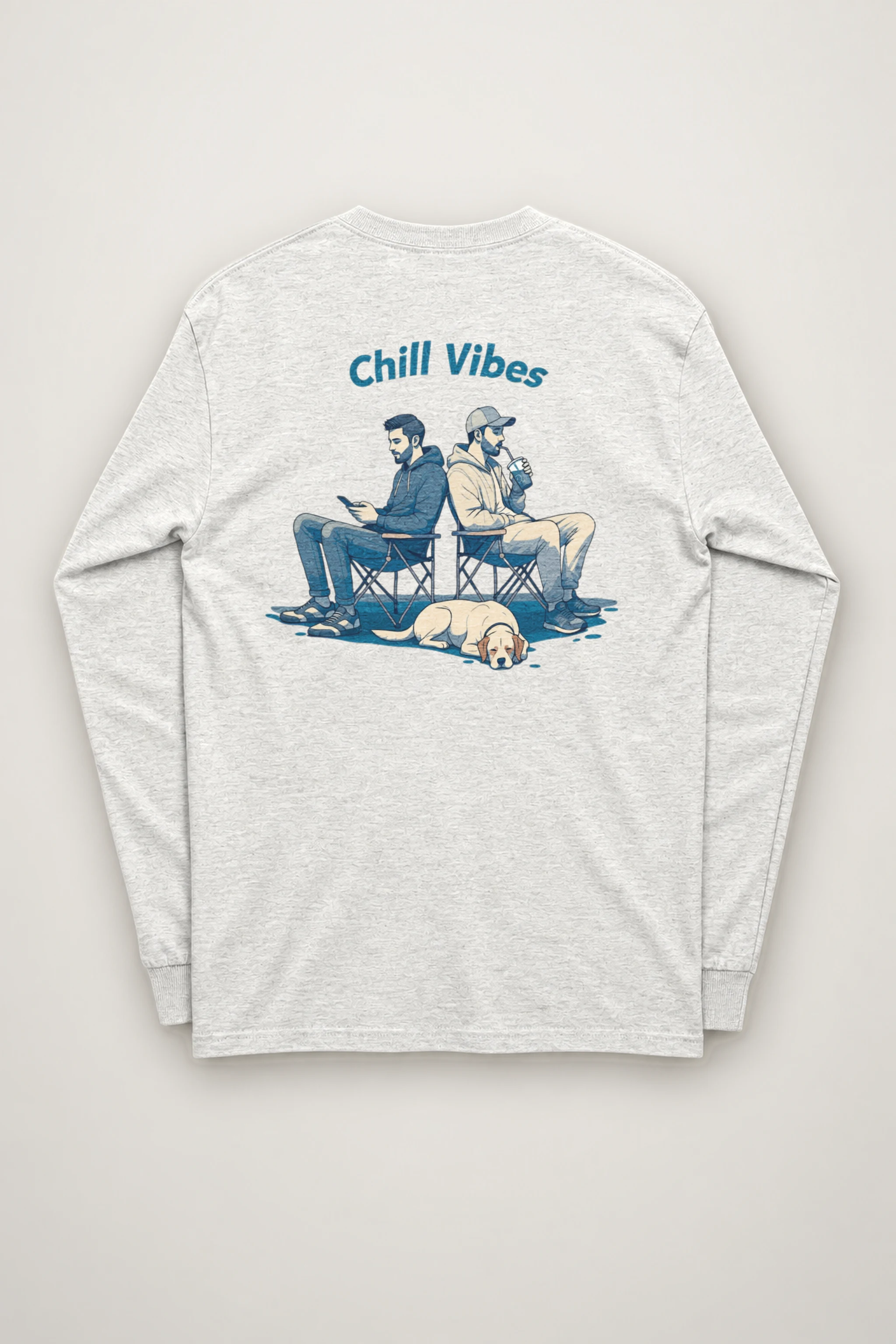 "Chill Vibes" Unisex Longsleeve T-shirt