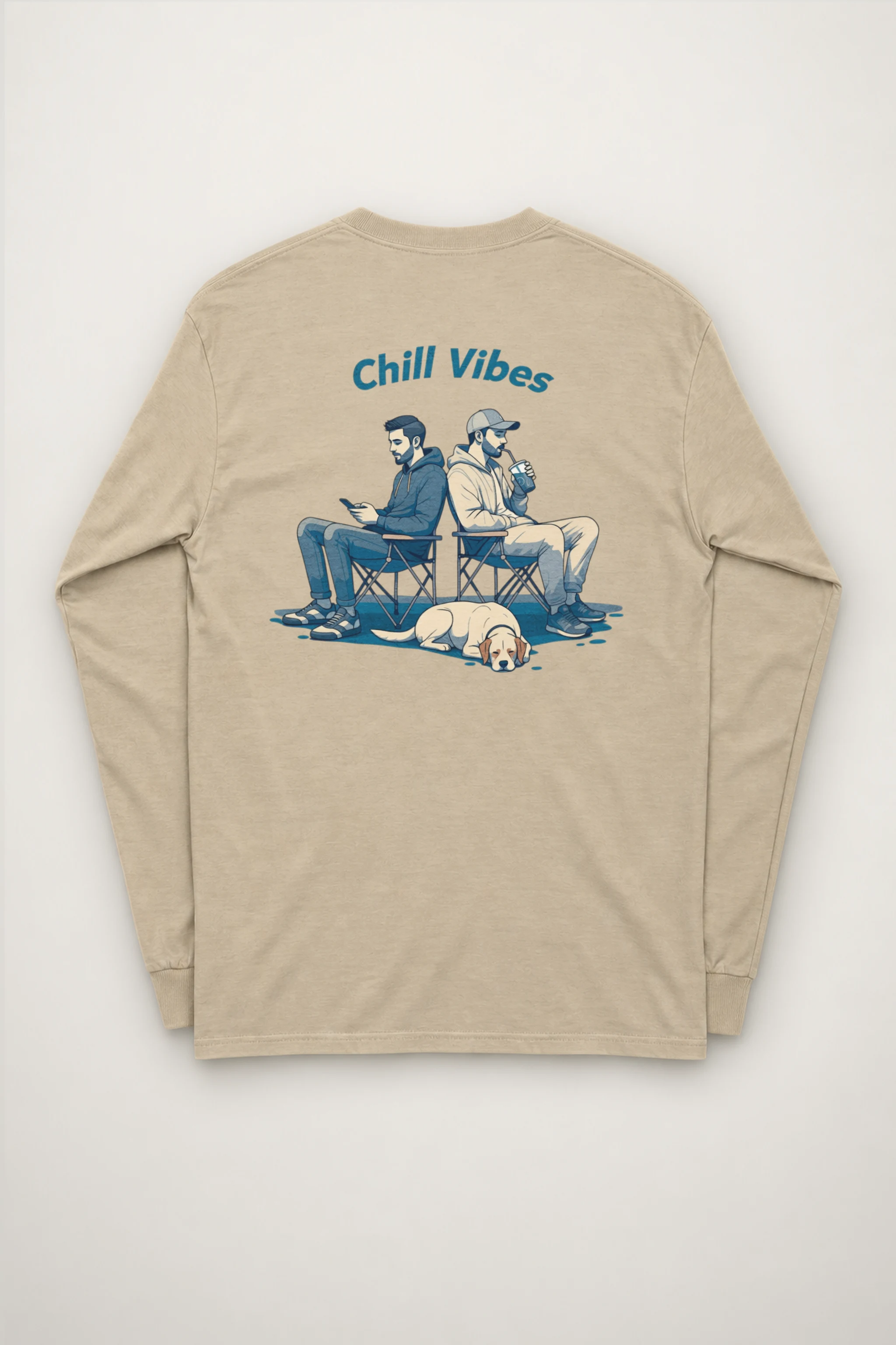 "Chill Vibes" Unisex Longsleeve T-shirt