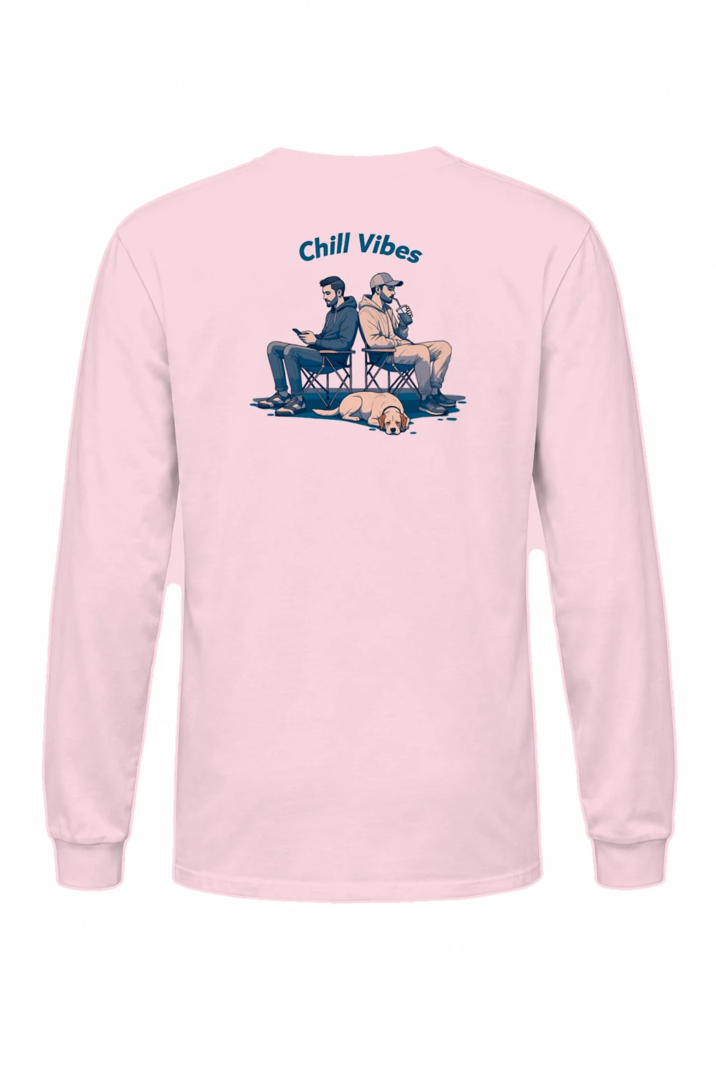 "Chill Vibes" Unisex Longsleeve T-shirt | Gildan 2400